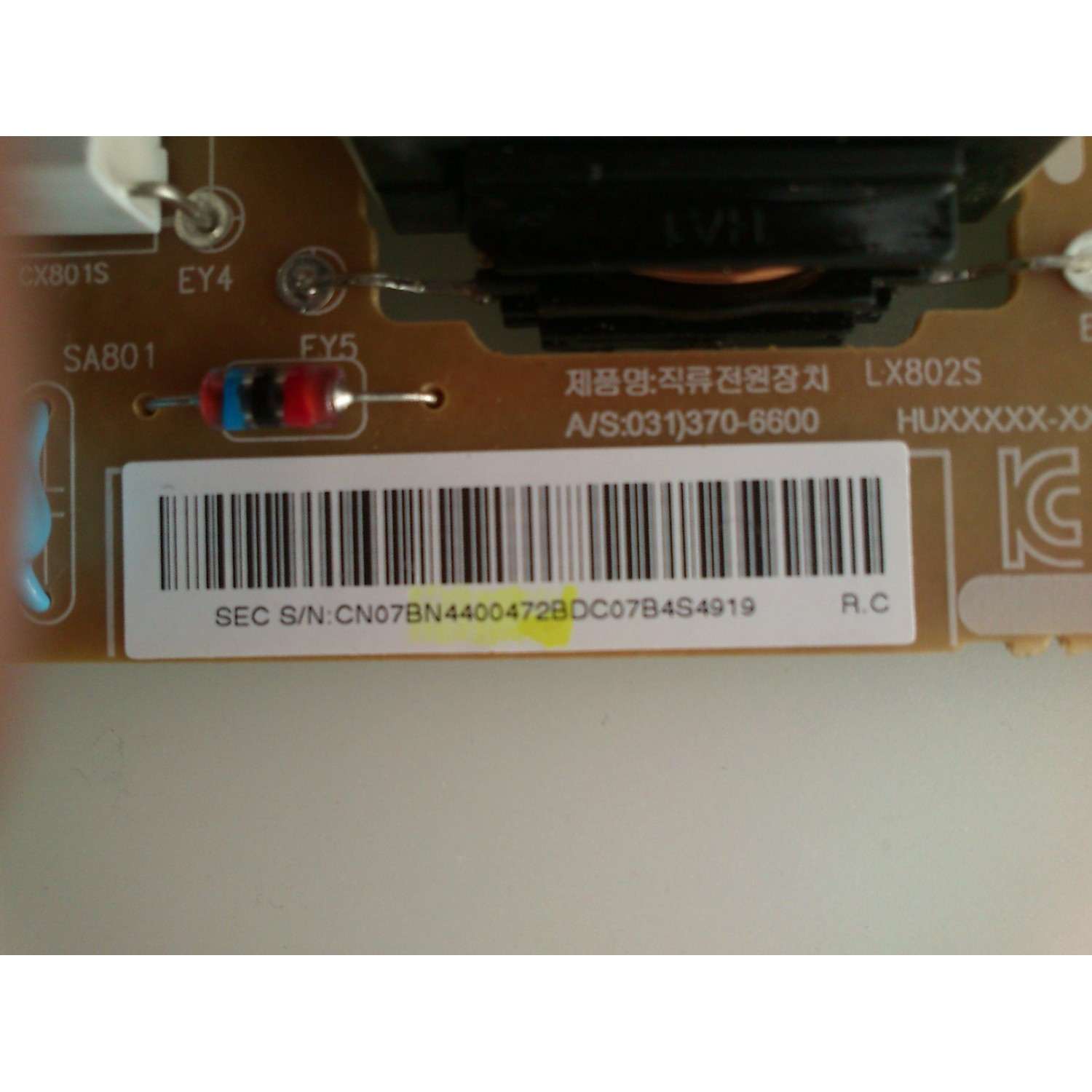 FUENTE DE PODER SAMSUNG BN44-00472B / PD32G0S_BDY / MODELOS UN32D4005BDXZA / UN32D4003BDXZA / UN32D4003BHXZA / UN32D4005BDXZA / UN32D4003BDXZX H301 - Imagen 3